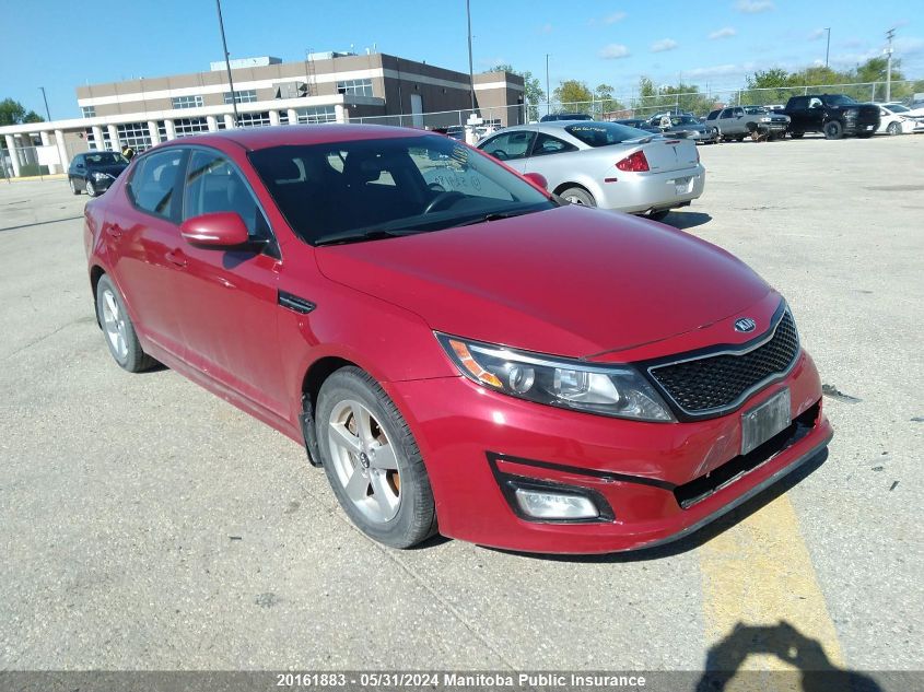 2015 Kia Optima Ex VIN: KNAGM4A7XF5529180 Lot: 20161883