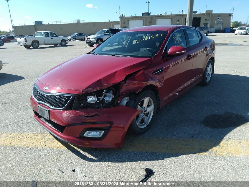 2015 Kia Optima Ex VIN: KNAGM4A7XF5529180 Lot: 20161883