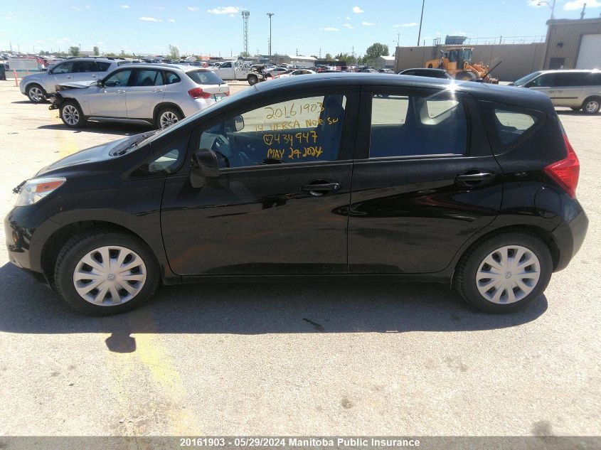 2014 Nissan Versa Note Sv VIN: 3N1CE2CP5EL434947 Lot: 20161903