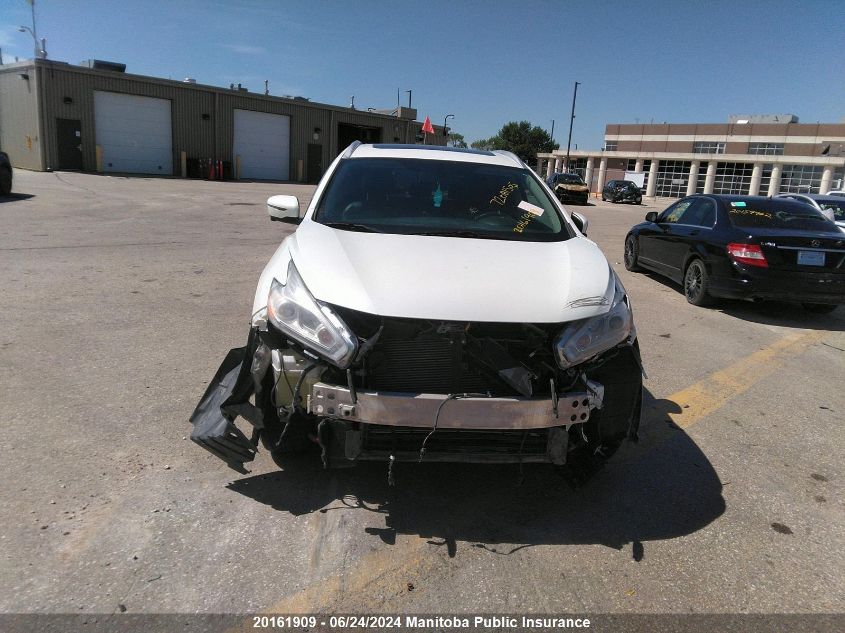 2017 Nissan Murano Sl VIN: 5N1AZ2MH6HN160996 Lot: 20161909