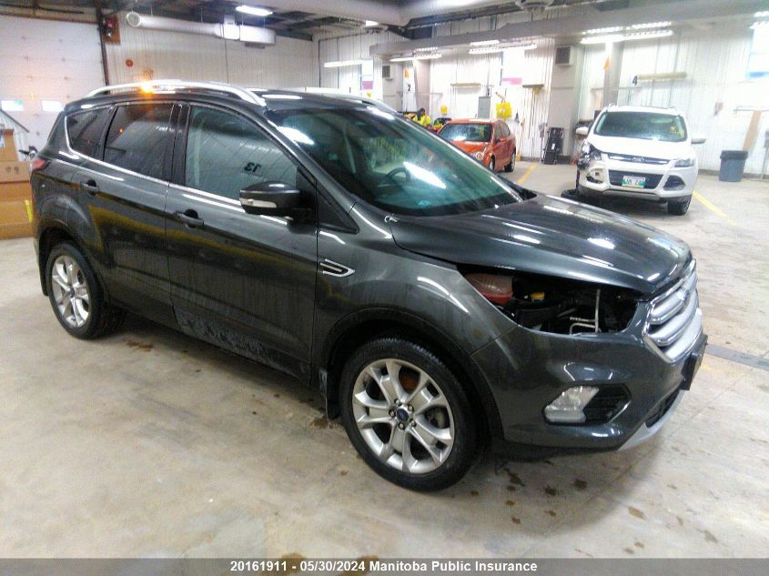 2017 Ford Escape Titanium VIN: 1FMCU9J9XHUD79768 Lot: 20161911