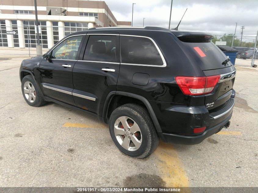 2011 Jeep Grand Cherokee Limited VIN: 1J4RR5GG0BC502077 Lot: 20161917