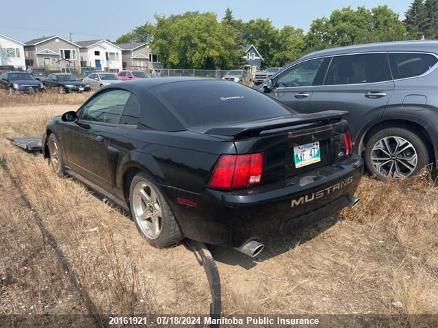 2001 Ford Mustang Gt VIN: 1FAFP42X21F188760 Lot: 20161921