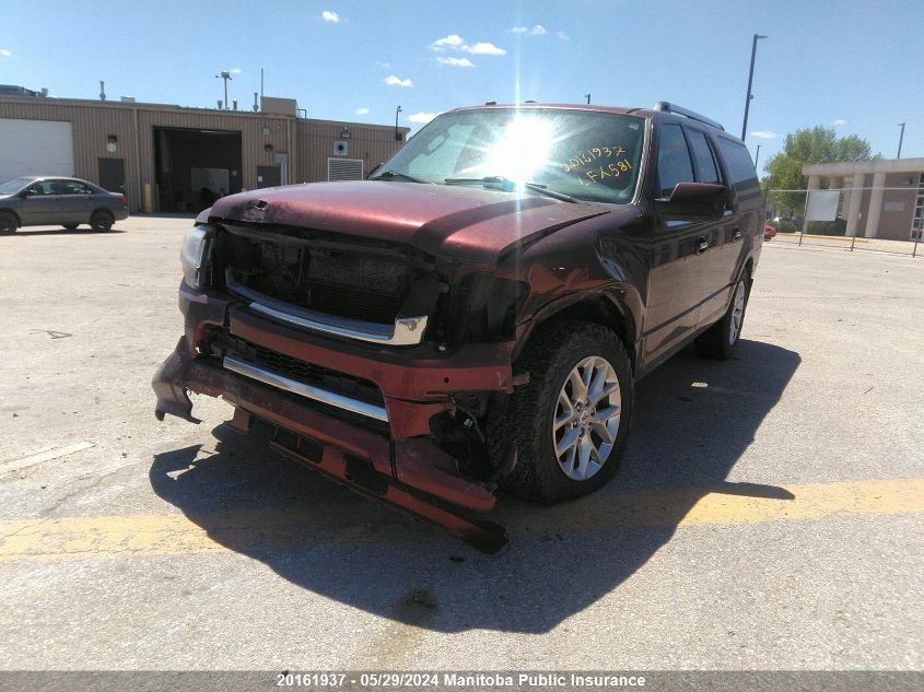 2016 Ford Expedition Max Limited VIN: 1FMJK2AT0GEF46924 Lot: 20161937
