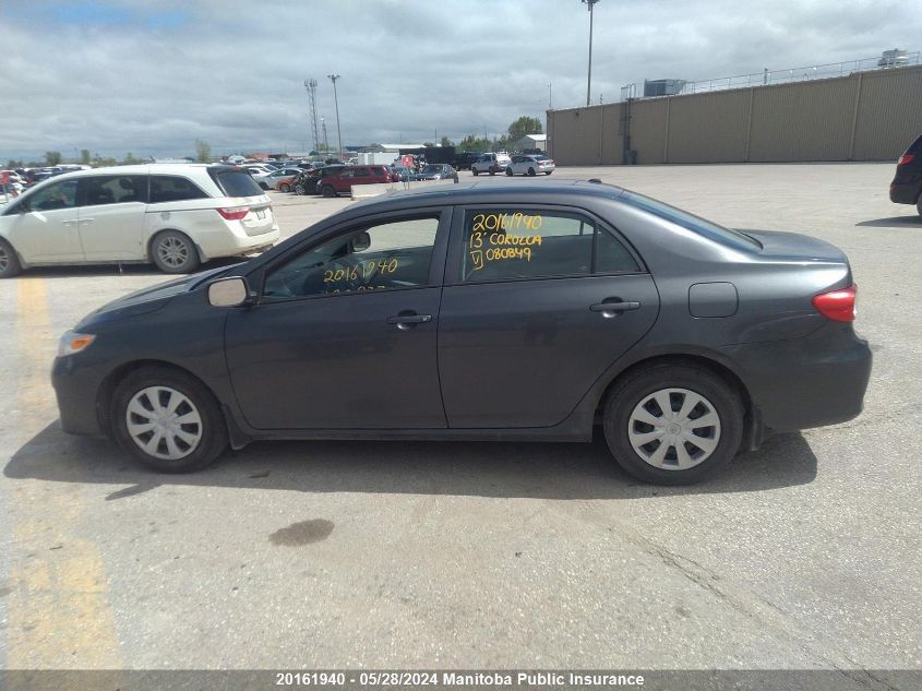 2013 Toyota Corolla Le VIN: 2T1BU4EE3DC080849 Lot: 20161940