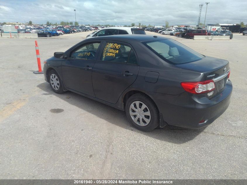 2013 Toyota Corolla Le VIN: 2T1BU4EE3DC080849 Lot: 20161940