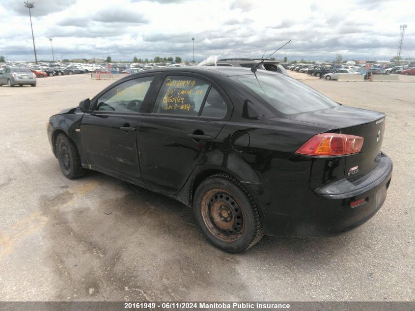 2009 Mitsubishi Lancer De VIN: JA3AU16U59U604169 Lot: 20161949