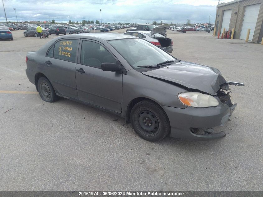 2006 Toyota Corolla VIN: 2T1BR32E16C644582 Lot: 20161974