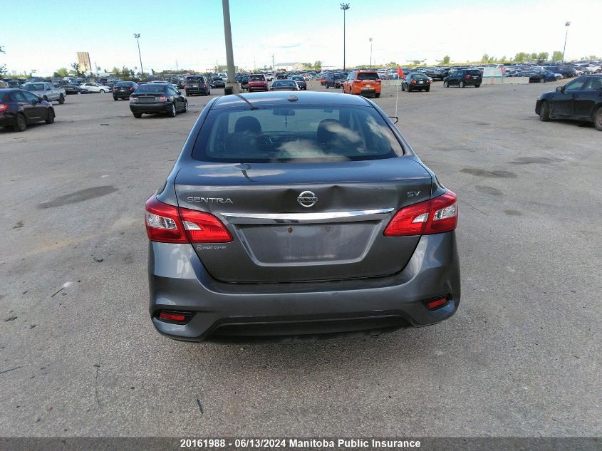 2016 Nissan Sentra 1.8 Sv VIN: 3N1AB7AP5GL650607 Lot: 20161988