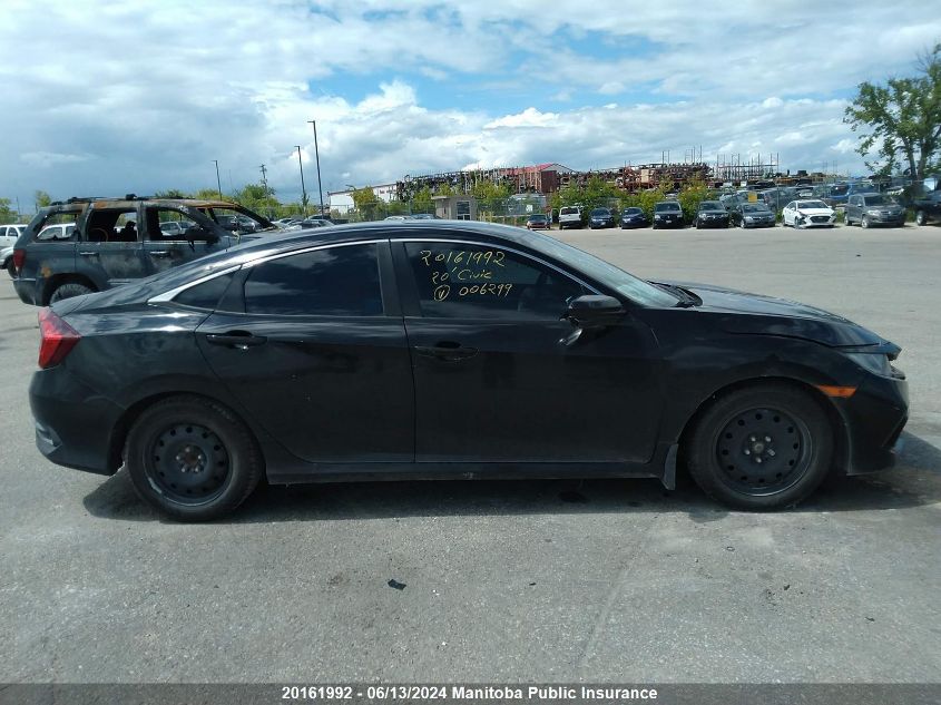 2020 Honda Civic Sport VIN: 2HGFC2F8XLH006299 Lot: 20161992