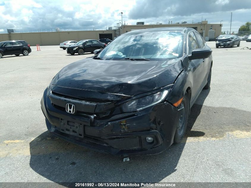 2020 Honda Civic Sport VIN: 2HGFC2F8XLH006299 Lot: 20161992