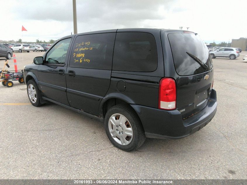 2008 Chevrolet Uplander Ls VIN: 1GNDU23W88D148698 Lot: 20161993