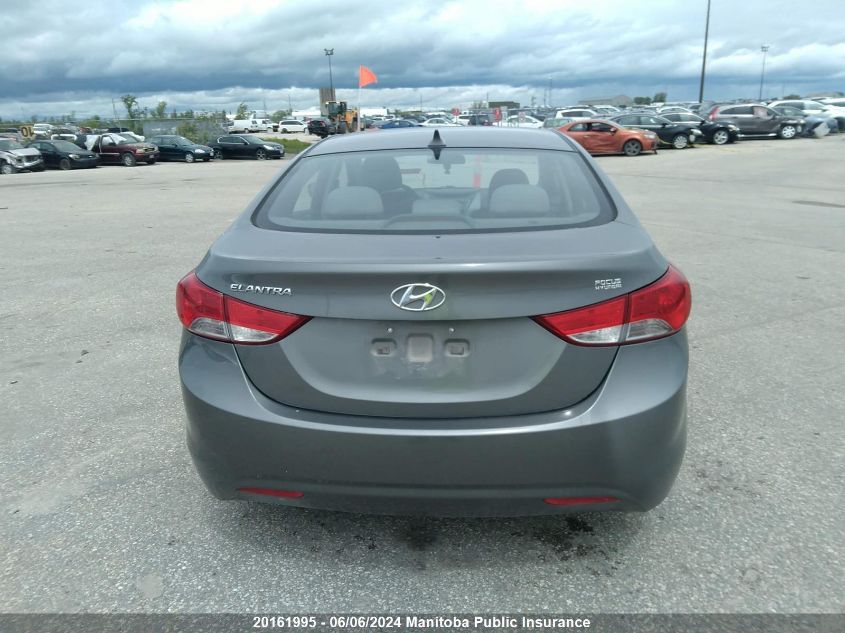 2013 Hyundai Elantra Gls VIN: 5NPDH4AE4DH265329 Lot: 20161995