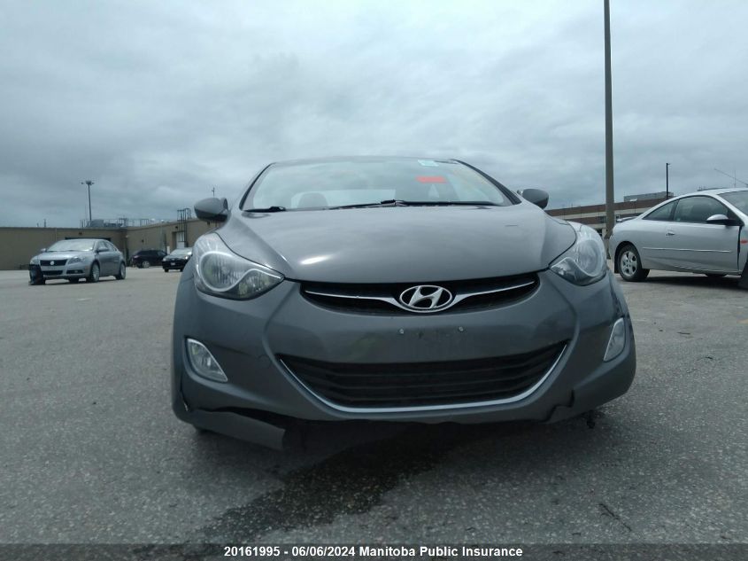 2013 Hyundai Elantra Gls VIN: 5NPDH4AE4DH265329 Lot: 20161995