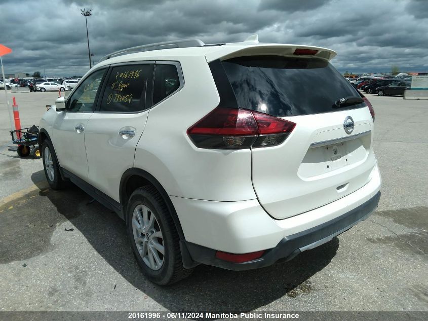 2018 Nissan Rogue Sv VIN: 5N1AT2MV7JC794052 Lot: 20161996