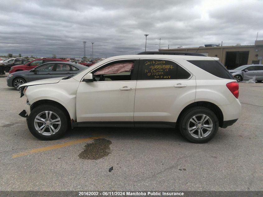 2014 Chevrolet Equinox Lt VIN: 1GNALBEK7EZ108353 Lot: 20162002