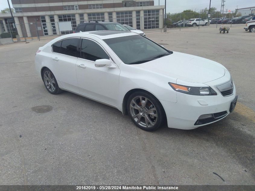 2012 Acura Tl VIN: 19UUA9F70CA801762 Lot: 20162019