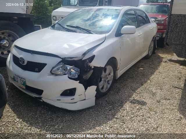 2010 Toyota Corolla S VIN: 2T1BU4EE3AC395601 Lot: 20162023