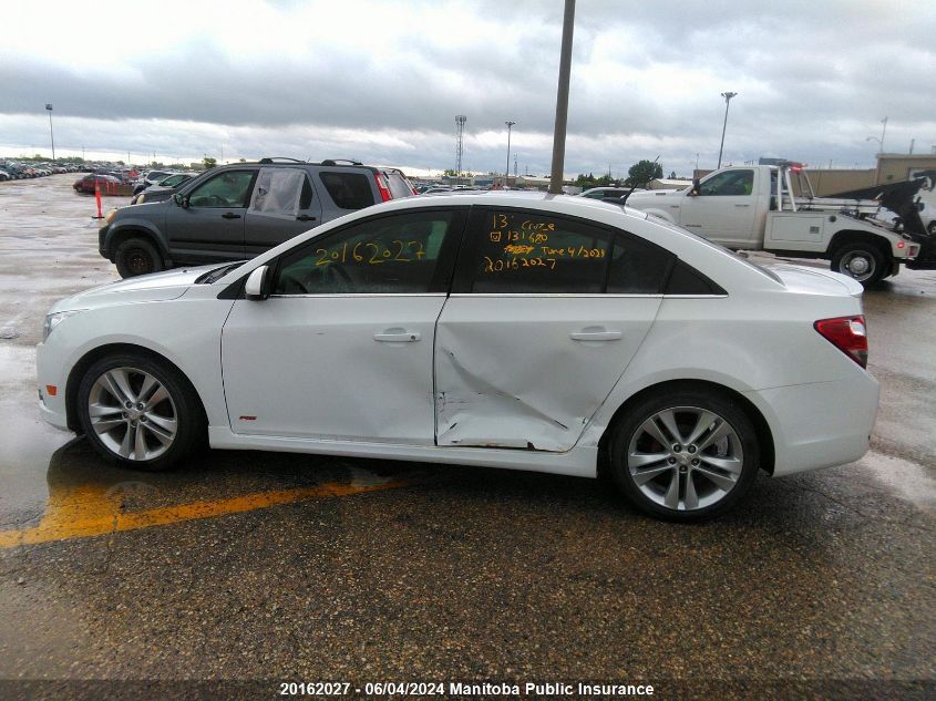 2013 Chevrolet Cruze Lt Turbo VIN: 1G1PE5SB8D7131680 Lot: 20162027