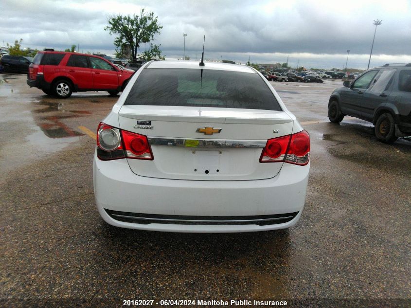 2013 Chevrolet Cruze Lt Turbo VIN: 1G1PE5SB8D7131680 Lot: 20162027