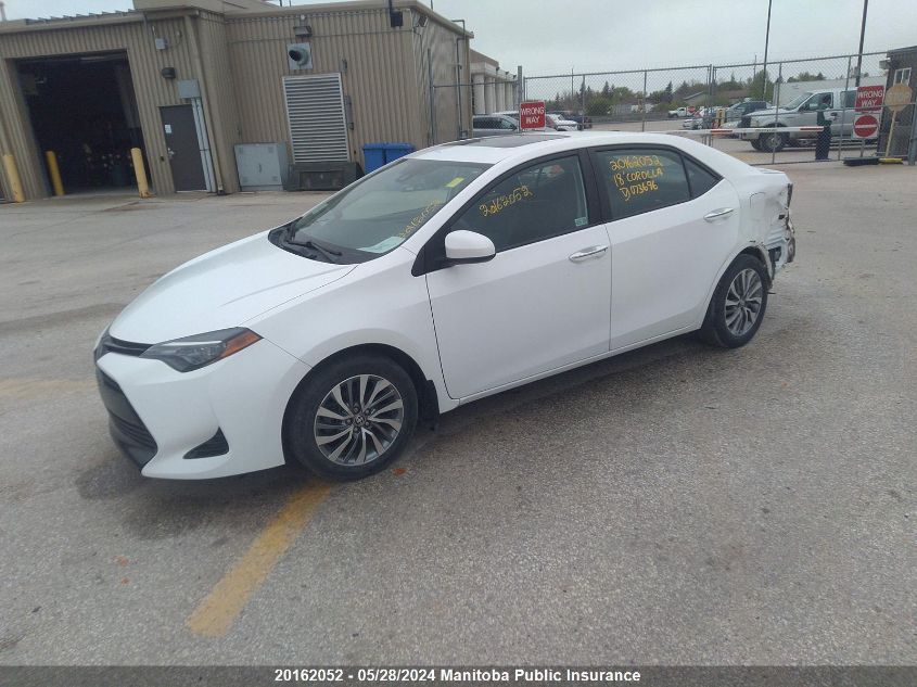 2018 Toyota Corolla Le VIN: 2T1BURHE7JC073696 Lot: 20162052