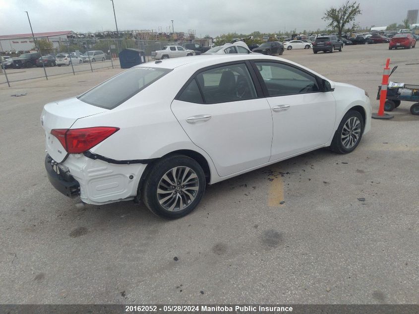 2018 Toyota Corolla Le VIN: 2T1BURHE7JC073696 Lot: 20162052