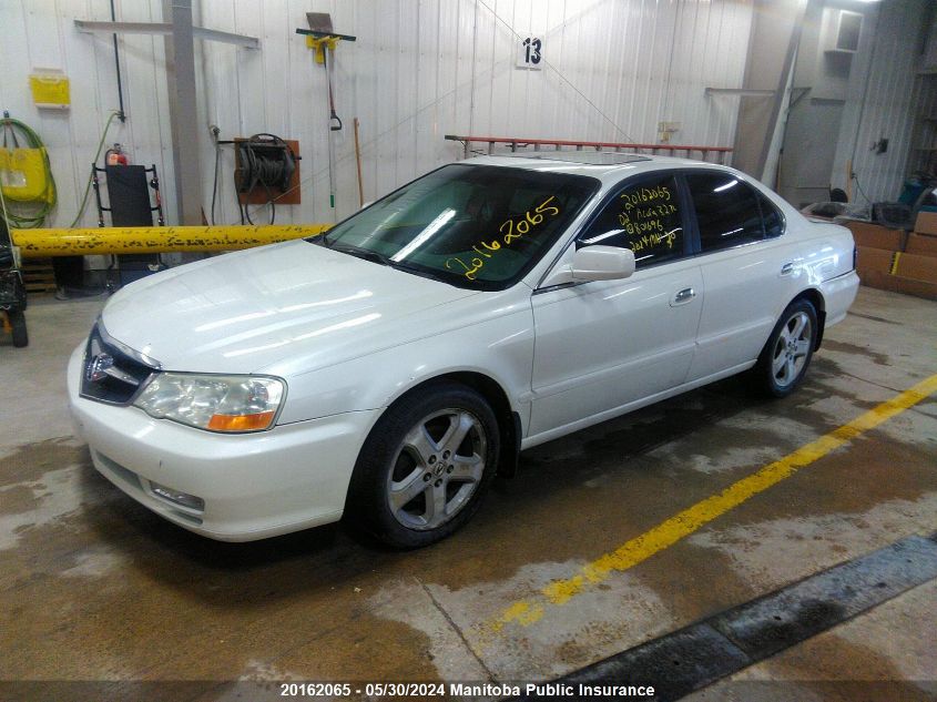 2002 Acura 3.2 Tl Type S VIN: 19UUA56822A801696 Lot: 20162065