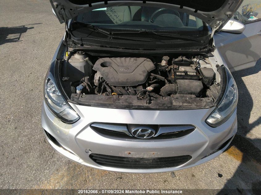 2013 Hyundai Accent Gl VIN: KMHCT4AEXDU298122 Lot: 20162066