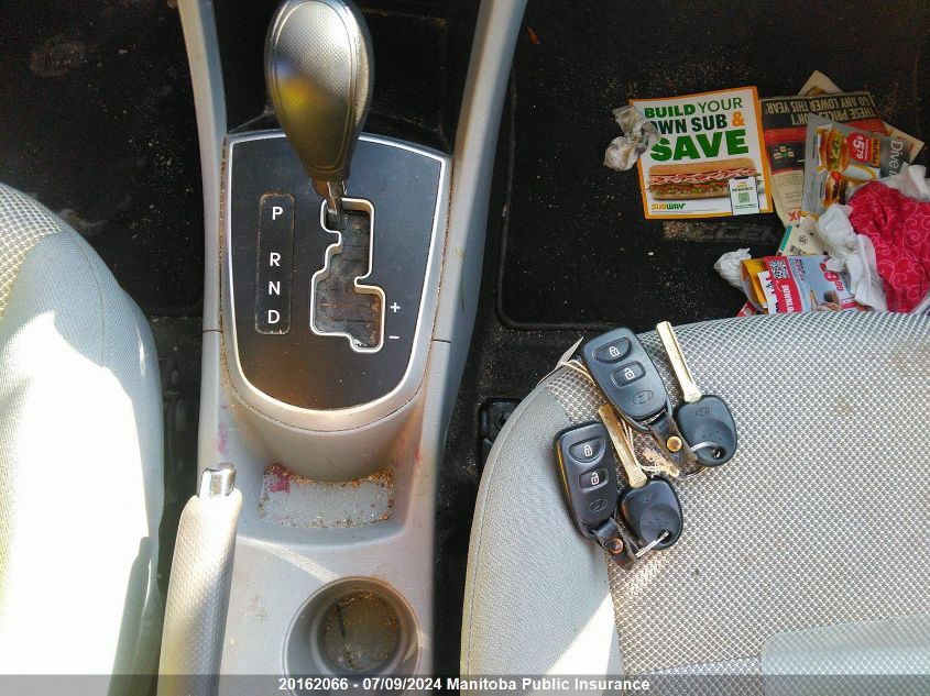 2013 Hyundai Accent Gl VIN: KMHCT4AEXDU298122 Lot: 20162066