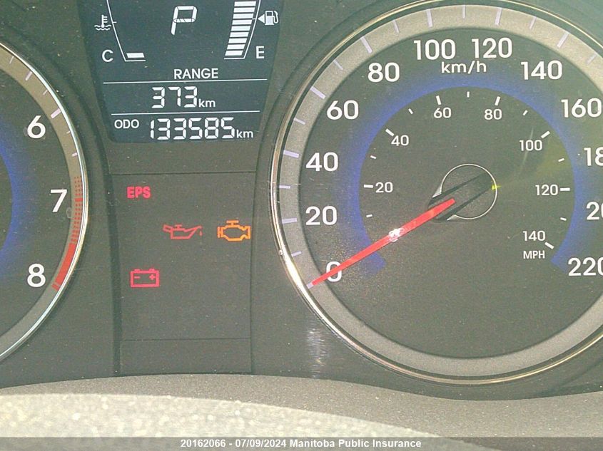 2013 Hyundai Accent Gl VIN: KMHCT4AEXDU298122 Lot: 20162066