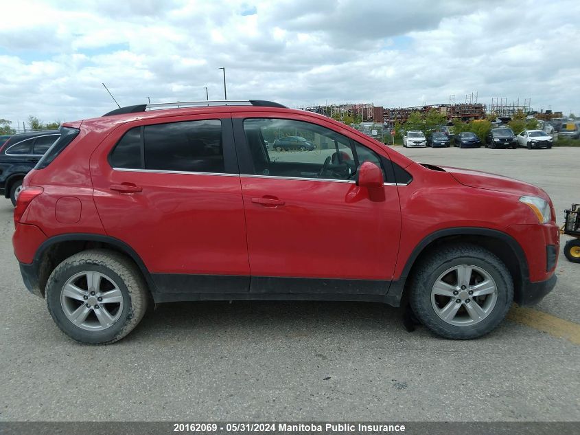 2016 Chevrolet Trax Lt VIN: 3GNCJPSB6GL224668 Lot: 20162069