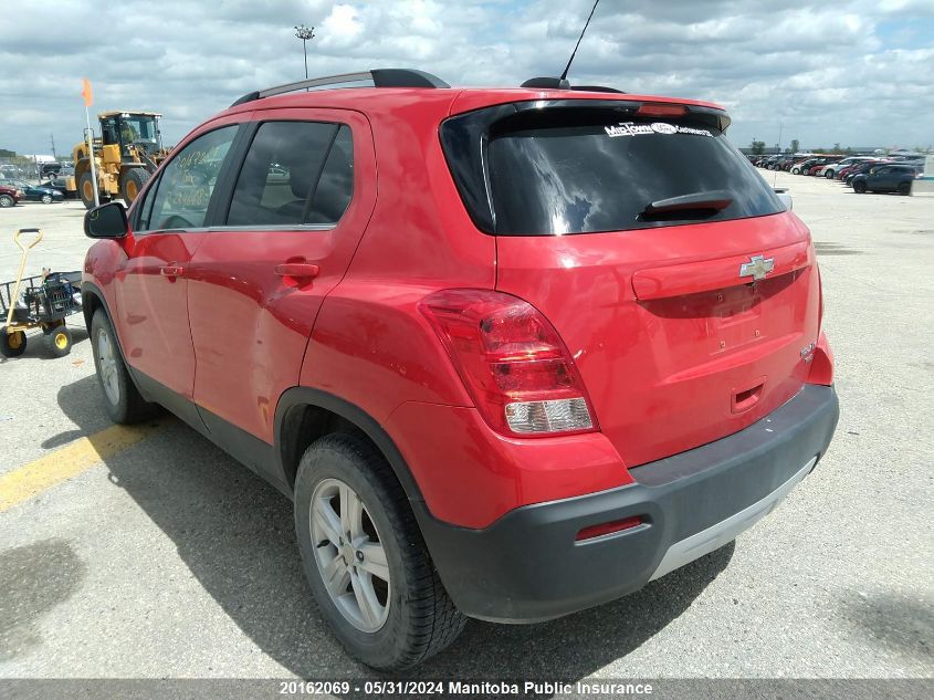 2016 Chevrolet Trax Lt VIN: 3GNCJPSB6GL224668 Lot: 20162069