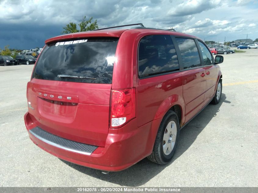 2012 Dodge Grand Caravan Sxt VIN: 2C4RDGBG1CR193266 Lot: 20162078