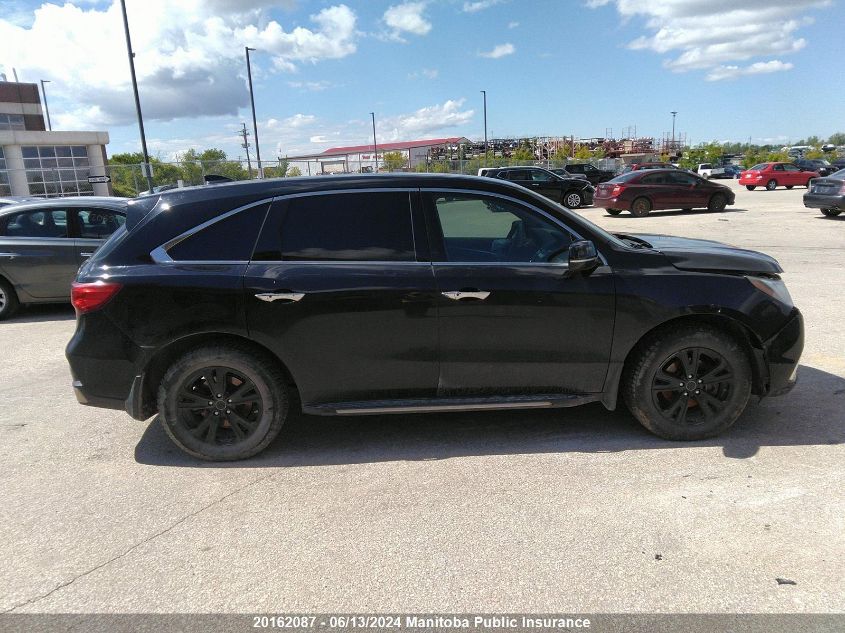 2017 Acura Mdx VIN: 5FRYD4H63HB503590 Lot: 20162087