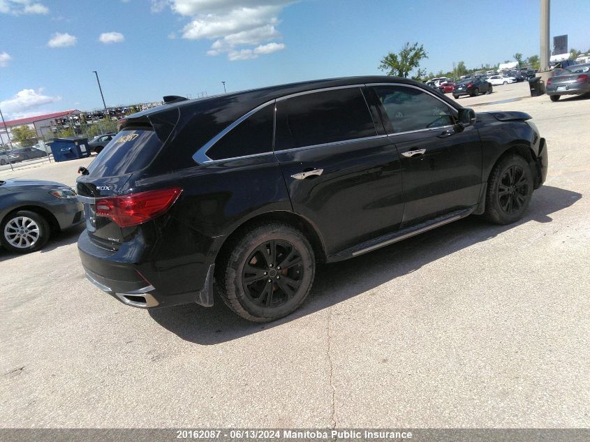 2017 Acura Mdx VIN: 5FRYD4H63HB503590 Lot: 20162087