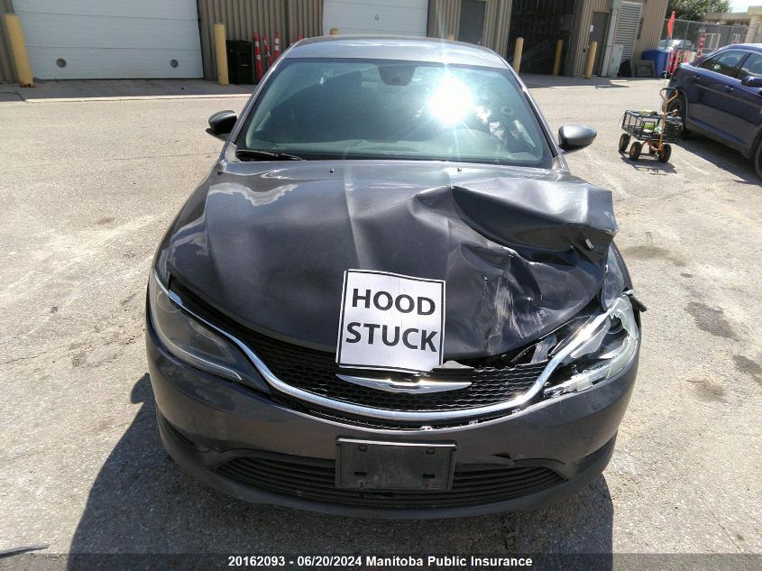 2016 Chrysler 200 Lx VIN: 1C3CCCFB6GN139825 Lot: 20162093