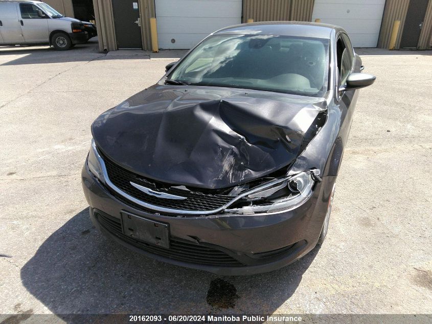 2016 Chrysler 200 Lx VIN: 1C3CCCFB6GN139825 Lot: 20162093