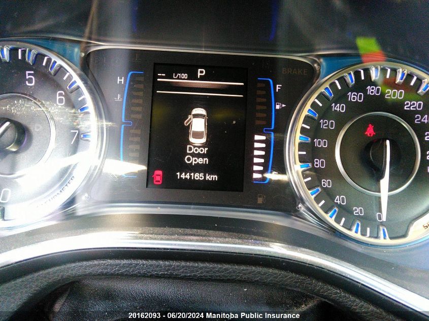 2016 Chrysler 200 Lx VIN: 1C3CCCFB6GN139825 Lot: 20162093