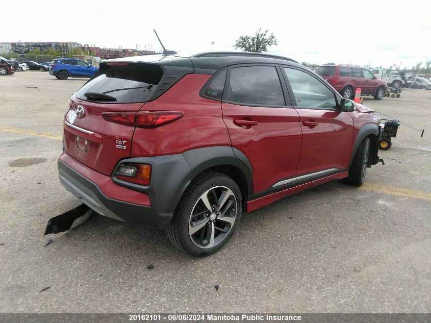 2020 Hyundai Kona Trend 1.6T VIN: KM8K3CA50LU554272 Lot: 20162101