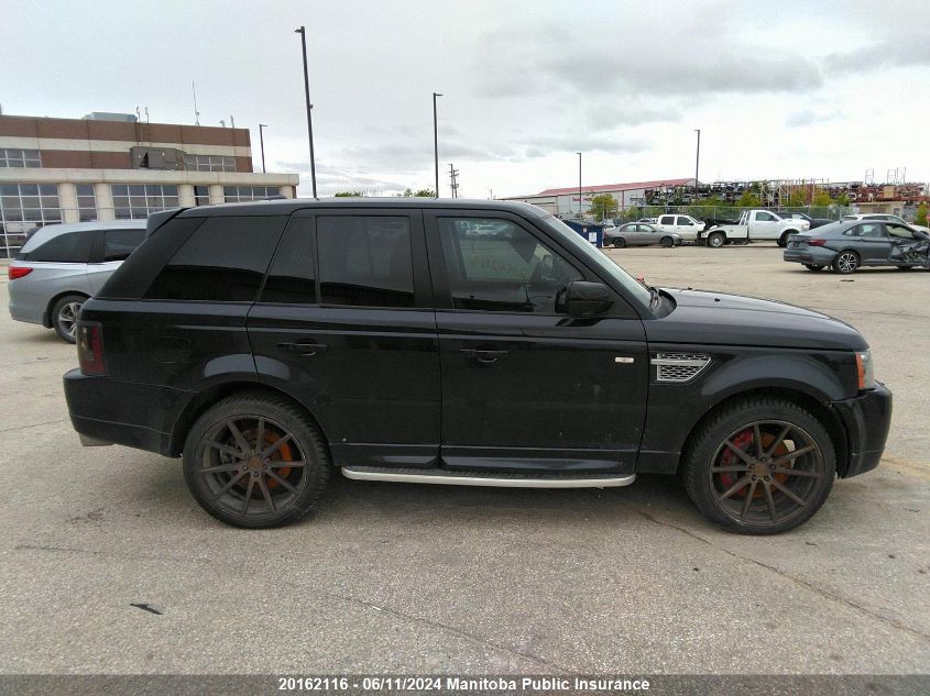 2011 Land Rover Range Rover Sport Hse VIN: SALSP2E43BA263875 Lot: 20162116