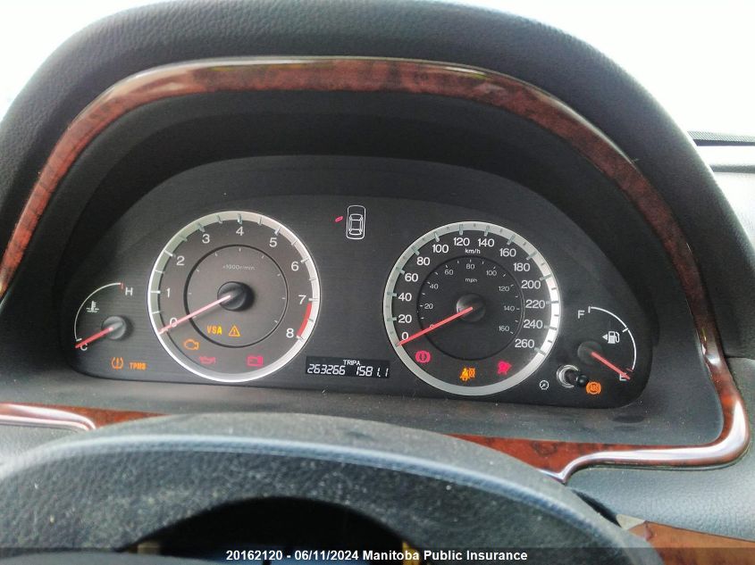 2009 Honda Accord Ex-L VIN: 1HGCS11839A800107 Lot: 20162120