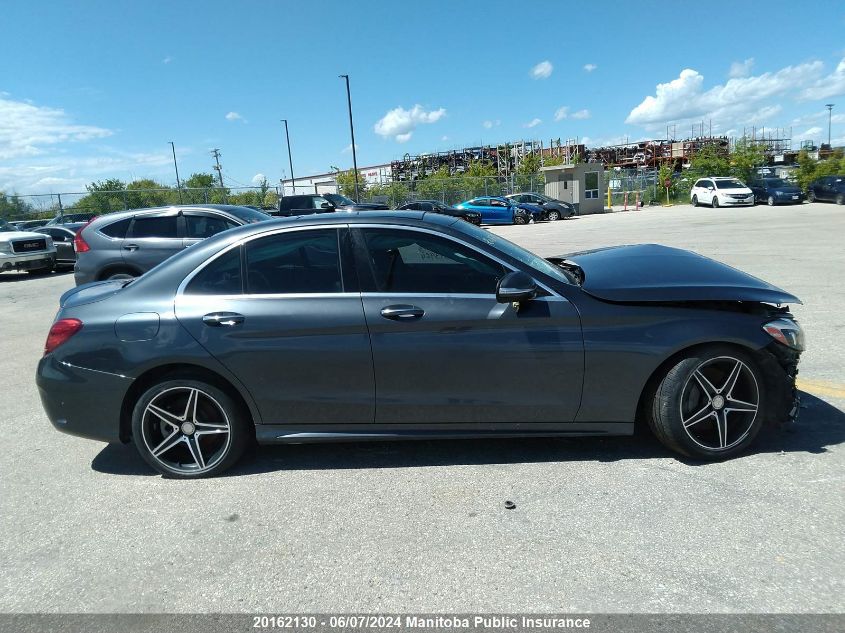 2015 Mercedes Benz C300W 4Matic VIN: 55SWF4KB9FU093964 Lot: 20162130