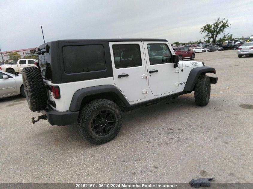 2015 Jeep Wrangler Unlimited Sport VIN: 1C4BJWDG7FL696038 Lot: 20162167