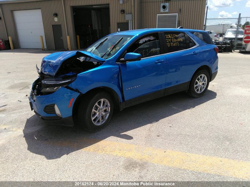 2024 Chevrolet Equinox Lt VIN: 3GNAXUEG4RL232153 Lot: 20162174