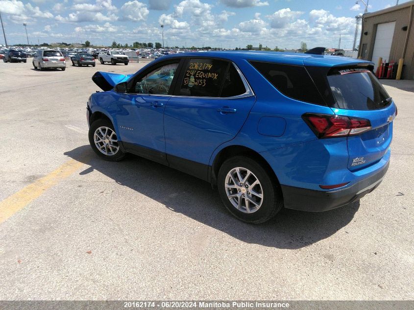 2024 Chevrolet Equinox Lt VIN: 3GNAXUEG4RL232153 Lot: 20162174