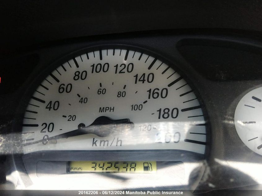 2003 Toyota Echo VIN: JTDBT123635037090 Lot: 20162206