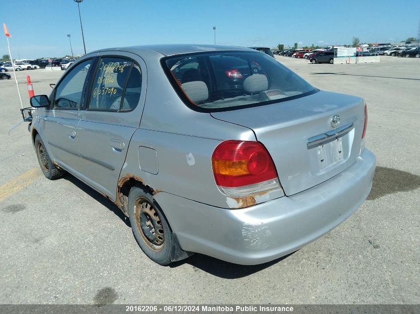 2003 Toyota Echo VIN: JTDBT123635037090 Lot: 20162206