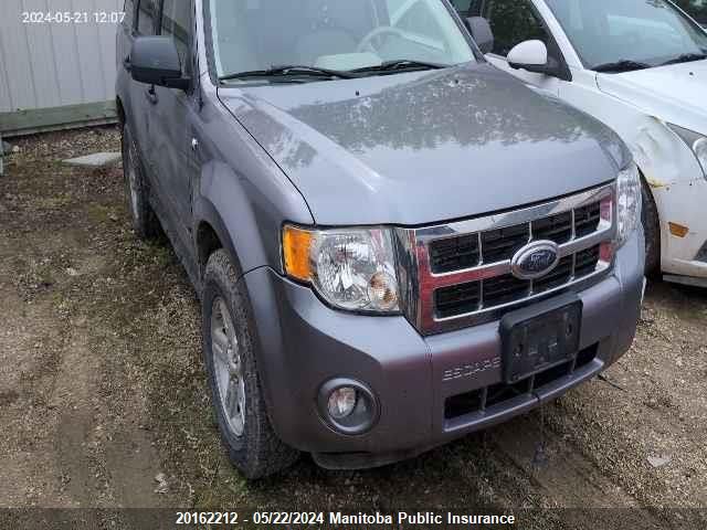 2008 Ford Escape Hybrid VIN: 1FMCU59H68KC93891 Lot: 20162212