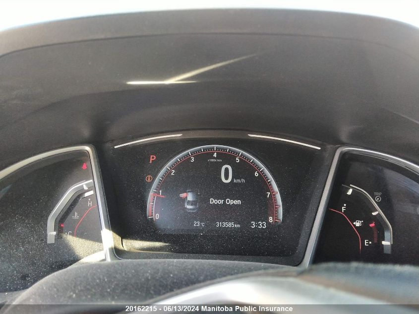 2019 Honda Civic Sport VIN: 2HGFC2F89KH033511 Lot: 20162215