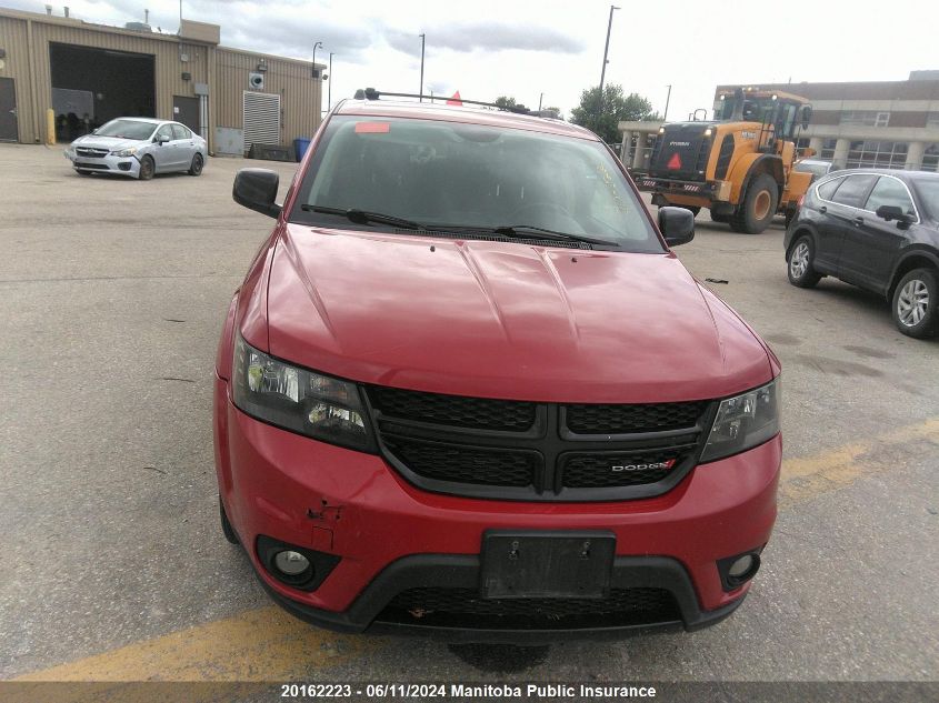 2016 Dodge Journey Sxt VIN: 3C4PDCCG0GT134856 Lot: 20162223